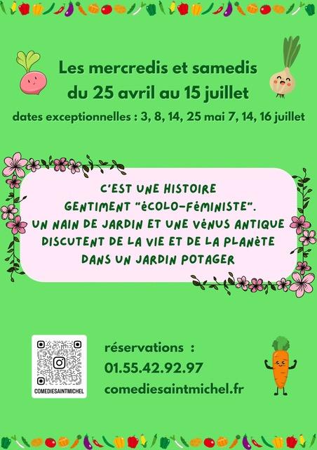 Flyer Le Nain de Jardin et la Vénus Potagère